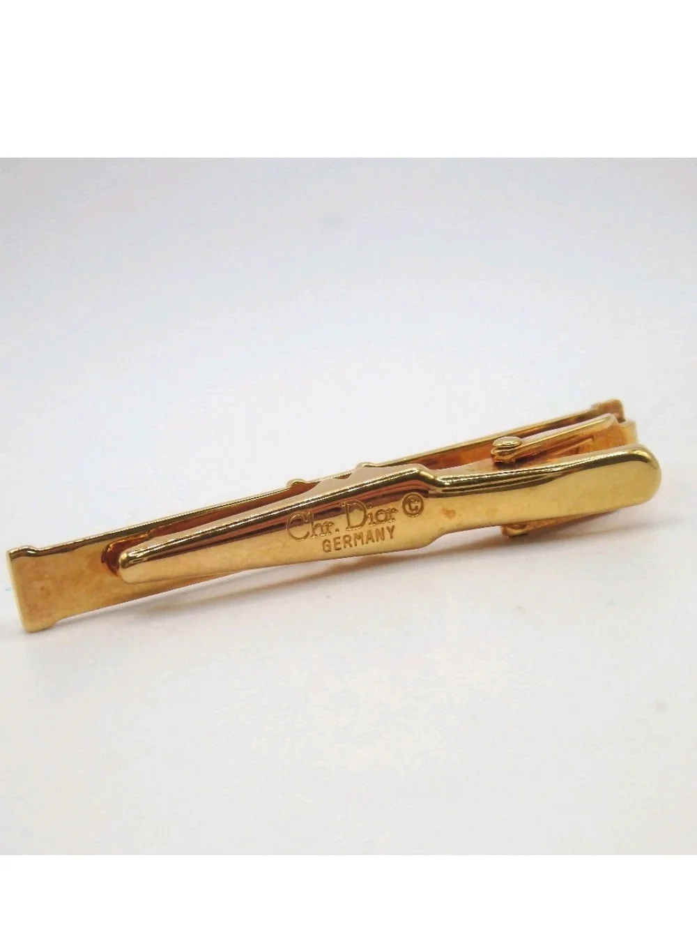 Dior Gold Tie Clip and Cufflinks Set - Monsieur